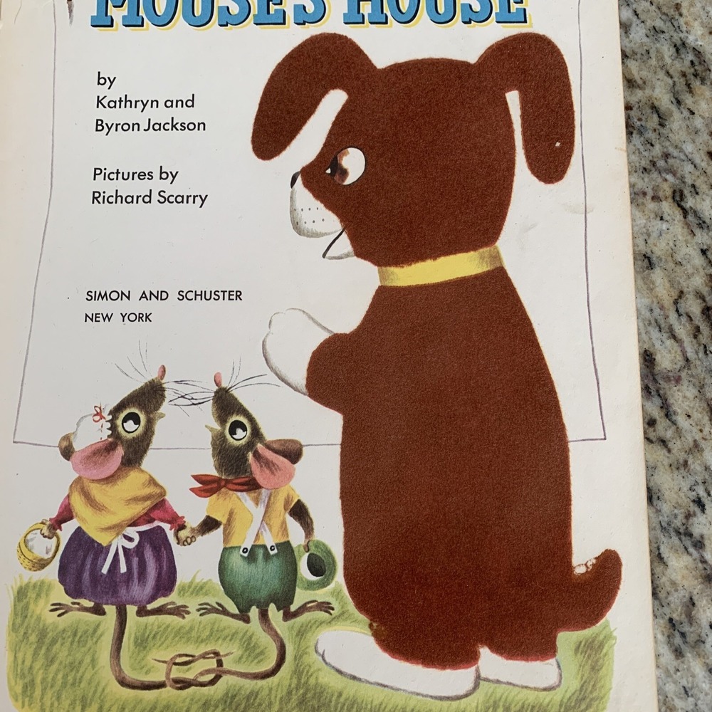 Mouse's House By Kathryn‎ And Byron Jackson With Richard Scarry's Pictures - Picture 10 of 16